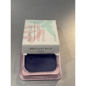 Vintage Mary Kay Eye Shadow Square Color Brilliant Blue New